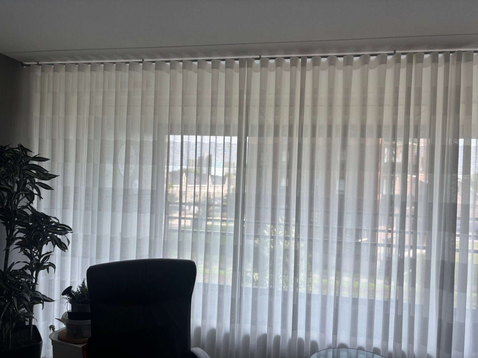 Wave vitrage 736x256, Ophalen, Zo goed als nieuw, Vitrage