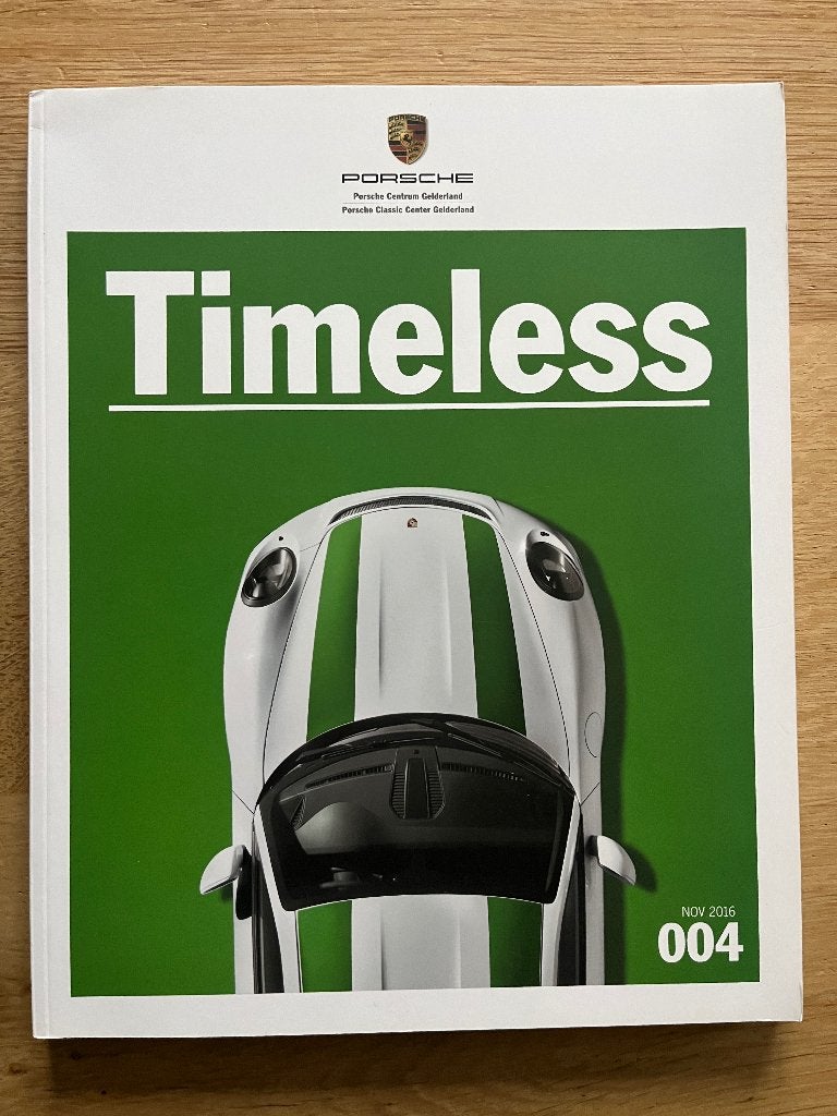 Porsche Timeless 004 NOV 2016, Ophalen of Verzenden, Nieuw, Porsche