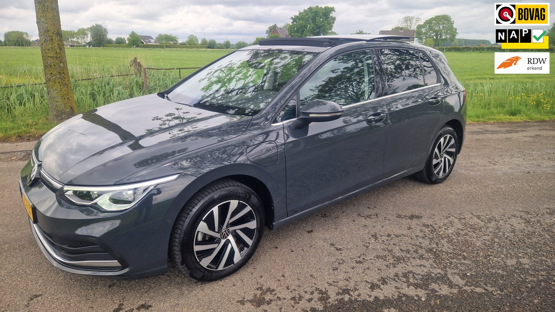 Volkswagen Golf 1.4 eHybrid Style, 1e eig, pano, camera, tre, Auto's, Gebruikt, Euro 6, 4 cilinders, 150 pk