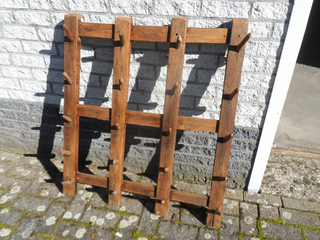 Oude houten eg, Ophalen