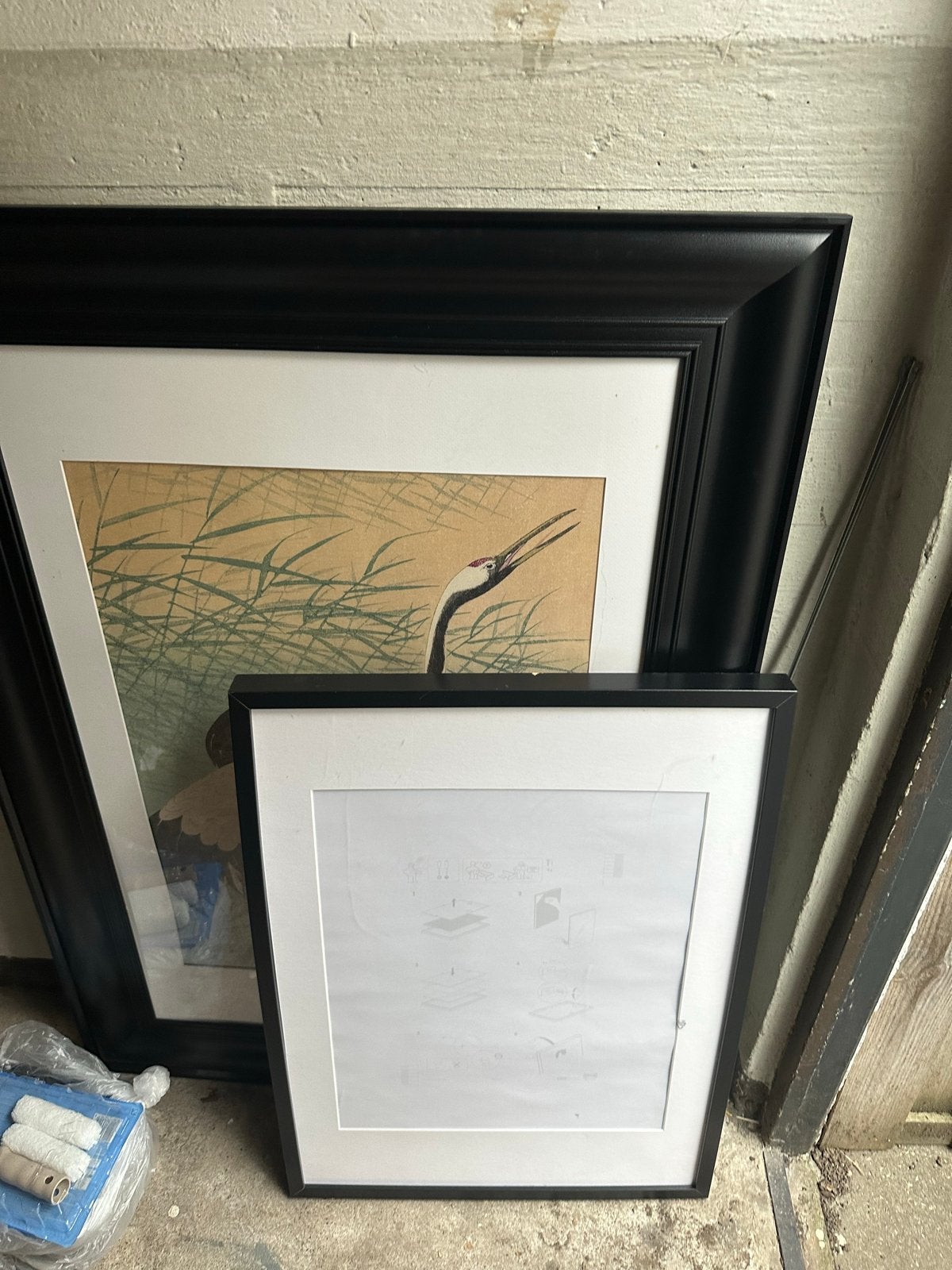 Gratis IKEA lijsten (2 stuks), Ophalen, Gebruikt, Fotolijst, Met glas