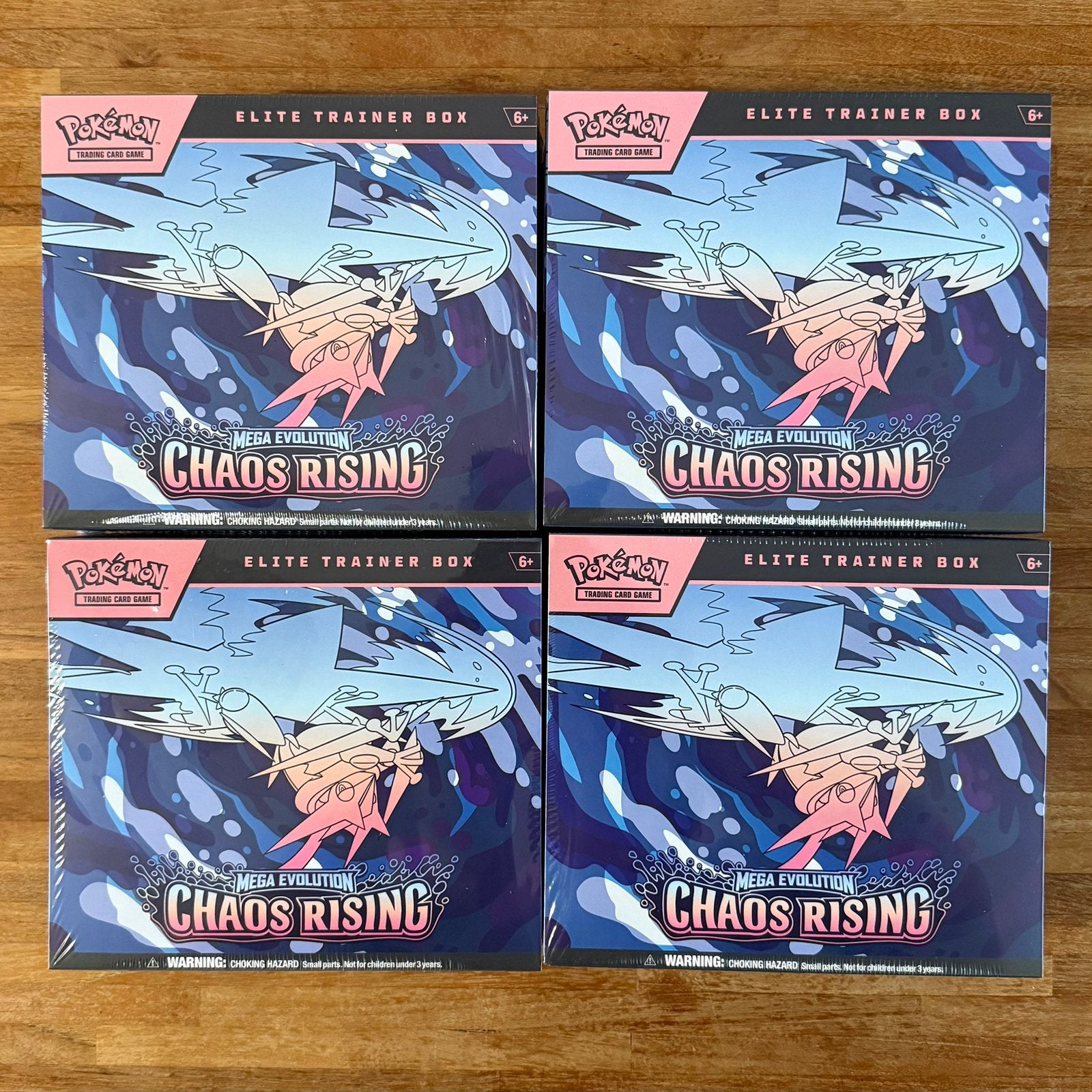 Chaos Rising Elite Trainer Box (3, beschadigd), Ophalen, Nieuw, Boosterbox, Foil
