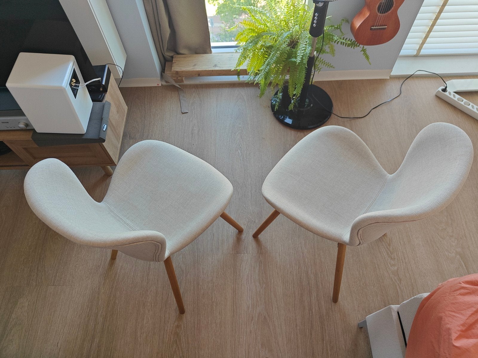 Fonq Tough eetkamerstoelen (2 stuks) - Zo goed als nieuw, Twee, Overige kleuren, Ophalen of Verzenden, Zo goed als nieuw