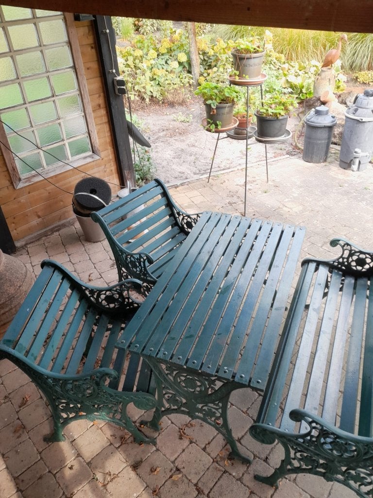 Tuinset, Ophalen, Gebruikt, Bank, Tuinset