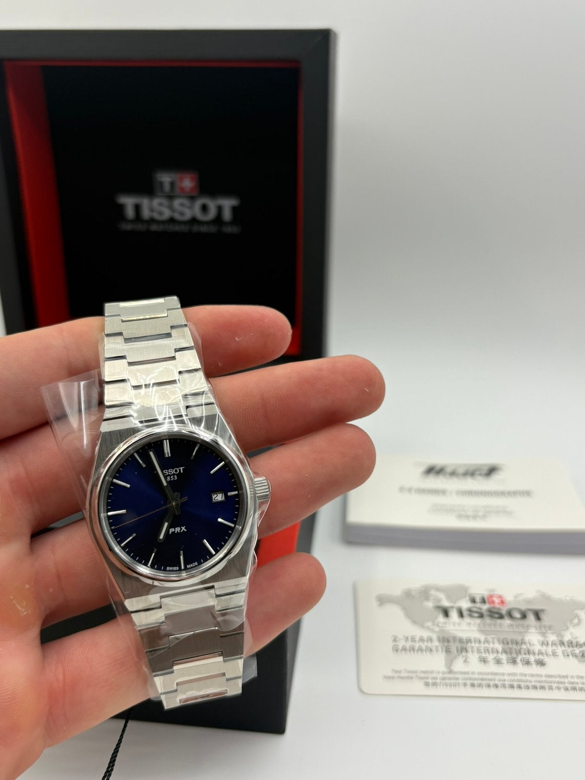 Tissot PRX Full Set, Ophalen of Verzenden, Zo goed als nieuw