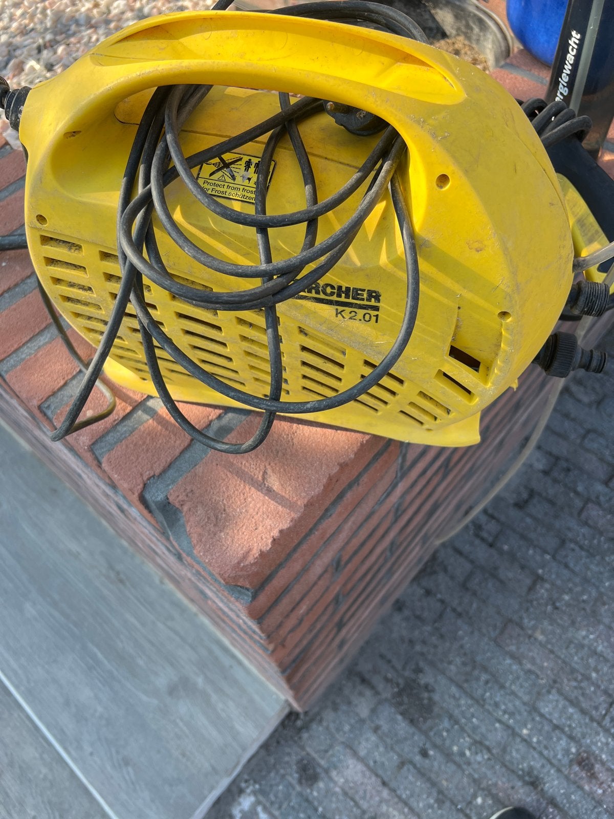 Kärcher K2.01 hogedrukreiniger - Compact en Krachtig, Tuin en Terras, Ophalen of Verzenden, Gebruikt, Elektrisch