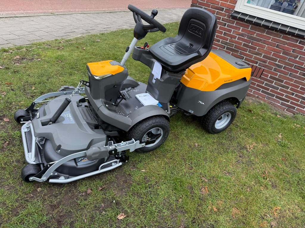 Stiga park 500W inclusief 95cm maaidek incl btw, Ophalen of Verzenden, Nieuw, Mulchfunctie, 90 tot 120 cm