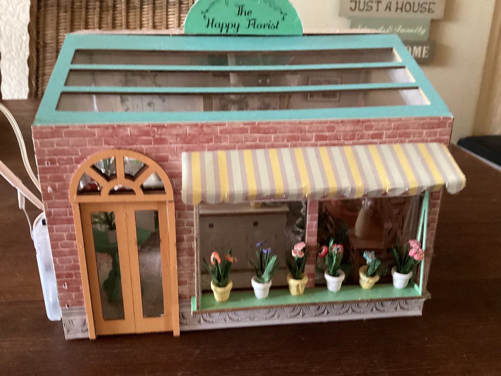 Miniatuur Winkelhuisjes met Licht - Diverse Modellen, Ophalen, Zo goed als nieuw, Groter dan 1:32