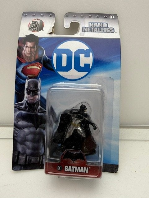 Jada Nano Metalfigs DC Batman zwart nieuw in blister, Nieuw, Ophalen of Verzenden, Werkstr. 1, 90765 Fürth, Duitsland, Mail@onbekend.com