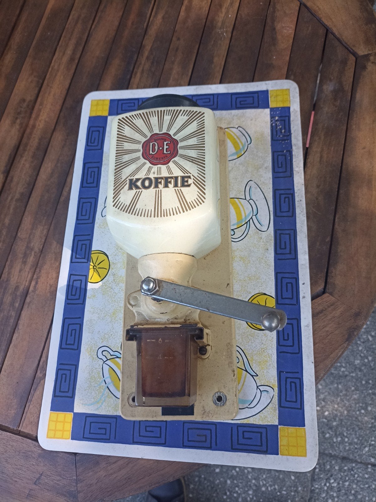 Vintage Douwe Egberts Koffiemolen - Wandmodel, Ophalen of Verzenden