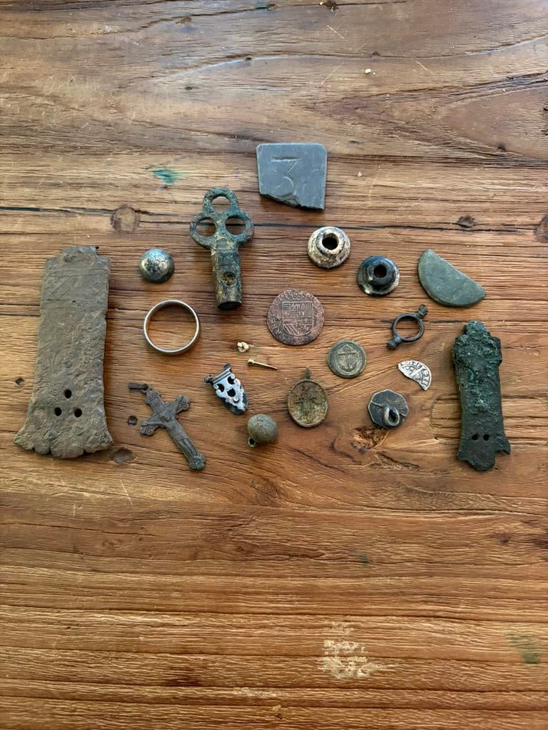 Lot met Bodemvondsten, Antiek en Kunst, Ophalen of Verzenden