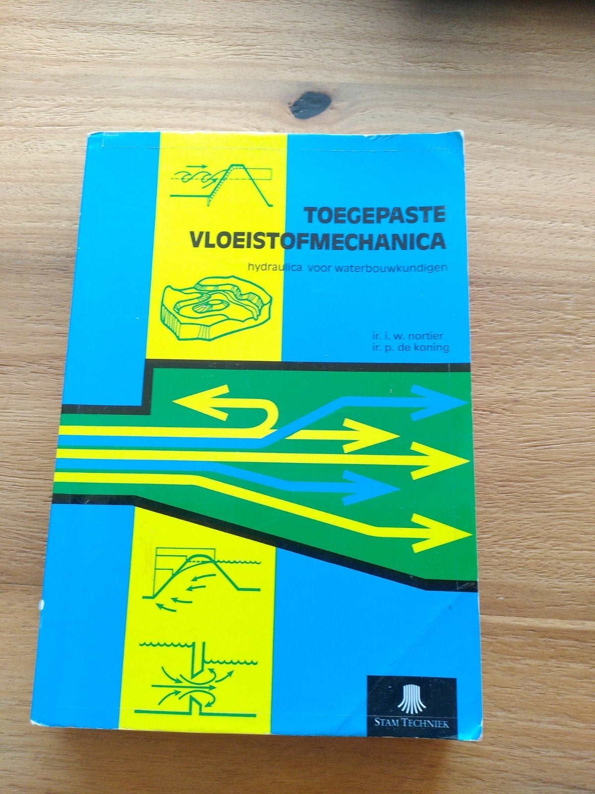 Toegepaste Vloeistofmechanica - Hydraulica, 7de druk, Boeken, Techniek, Ophalen of Verzenden, Gelezen, Bouwkunde, Ir. I.W. Nortier, ir. P. de Koning
