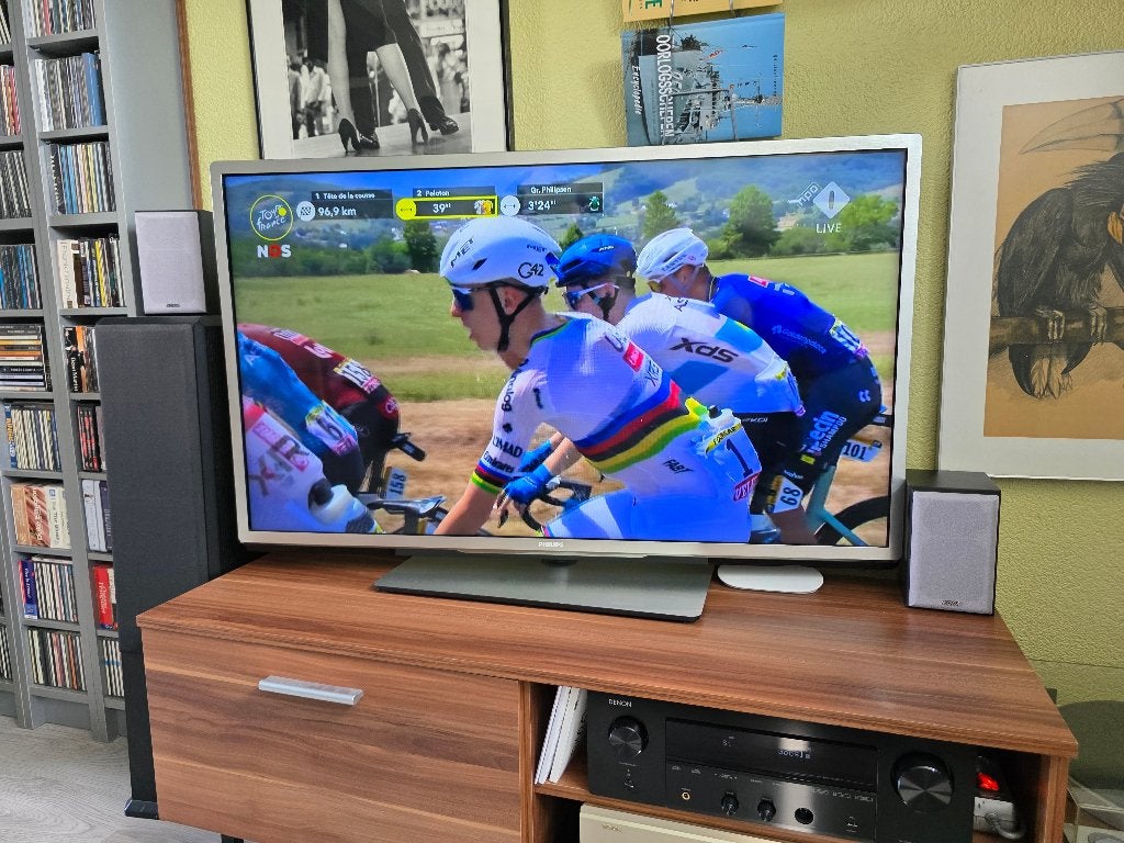 Philips TV LED 46inch met Google Chromecast, Ophalen, Philips, 50 Hz, 100 cm of meer