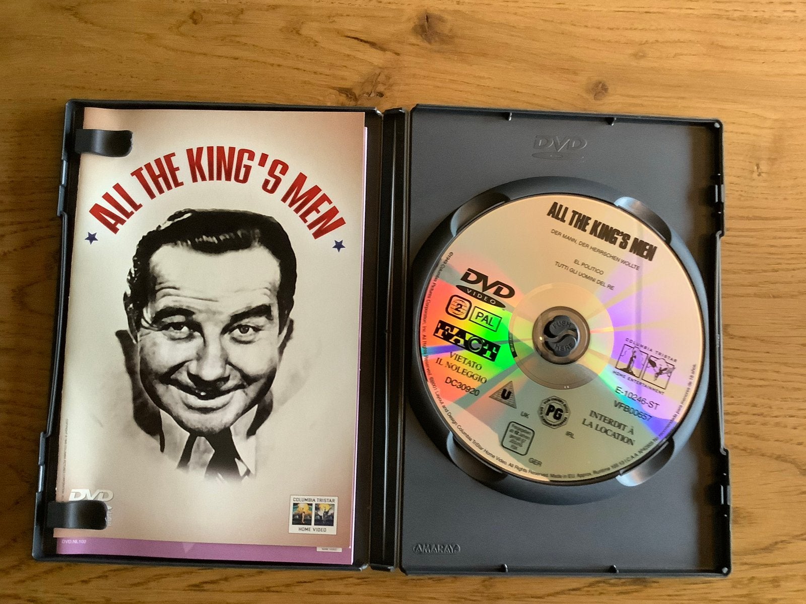 5). All the King's Men DVD - Klassiek Drama (Oscarwinnaar)., Vanaf 12 jaar, Ophalen of Verzenden, Zo goed als nieuw, Drama
