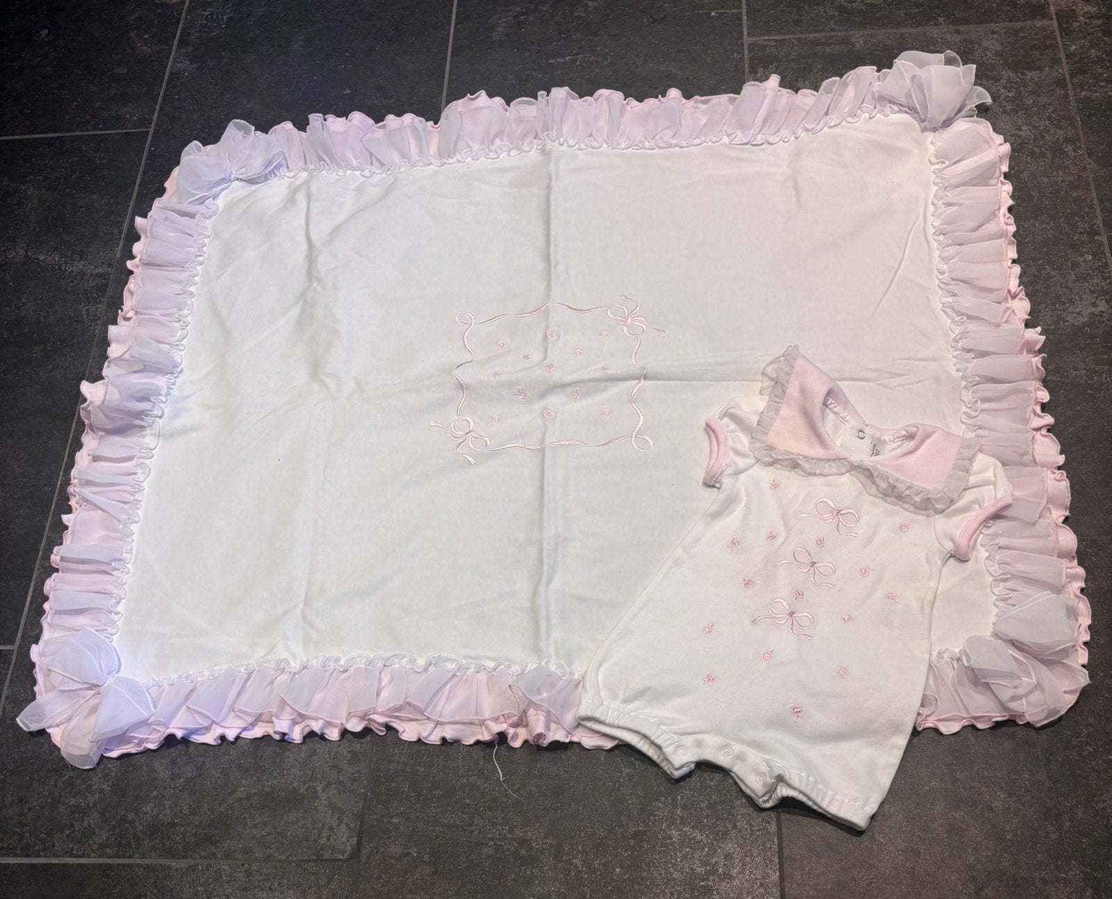 Aletta baby setje maat 1 maand, R, Meisje, R, R