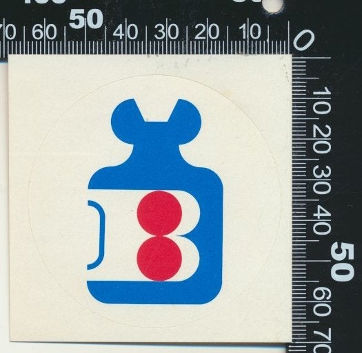 Sticker: Onbekend Logo (102), Ophalen of Verzenden, Zo goed als nieuw, Bedrijf of Vereniging