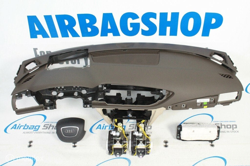 Airbag set - Dashboard 4 spaak HUD bruin beige Audi A7 4G