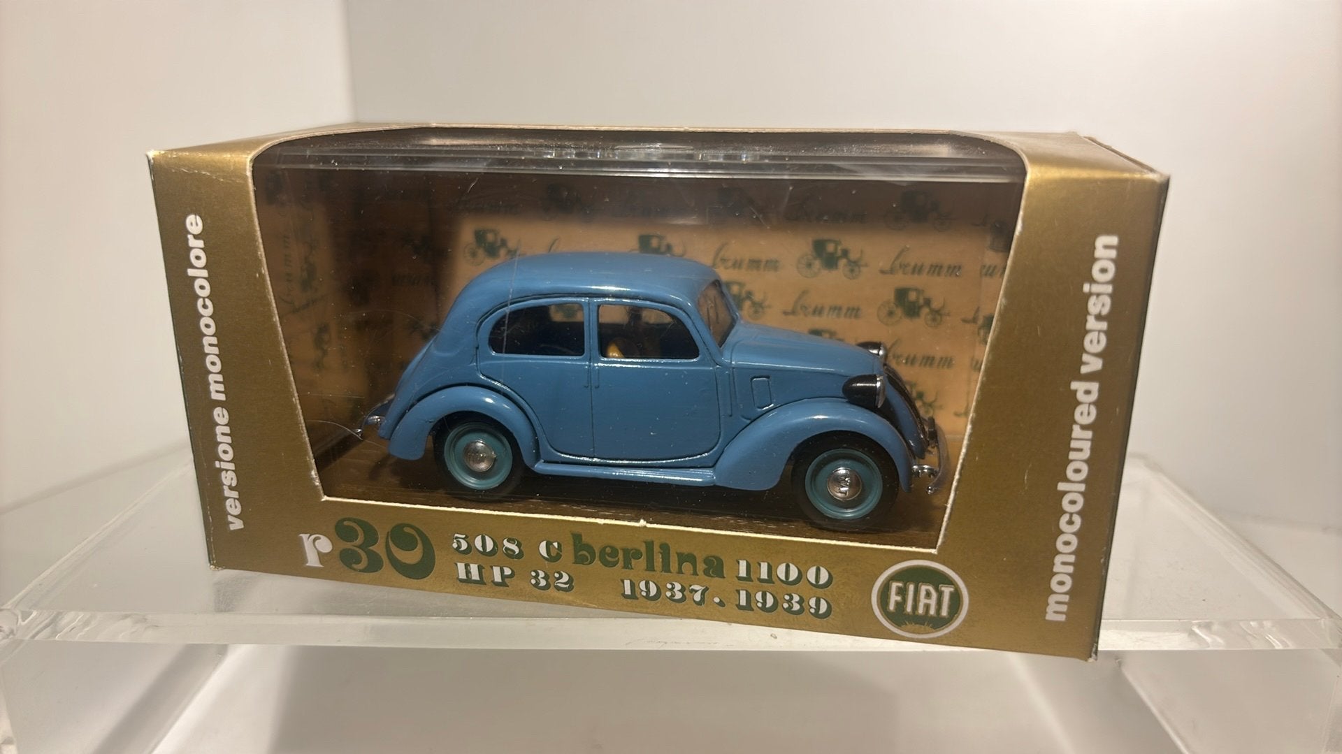 Fiat 508 c berlina 1100 bleu brumm 1.43, Overige merken, Auto, Ophalen of Verzenden, A
