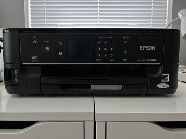 Epson Stylus SX 535 WD, Computers en Software, Kleur printen, Gebruikt, Inkjetprinter, All-in-one