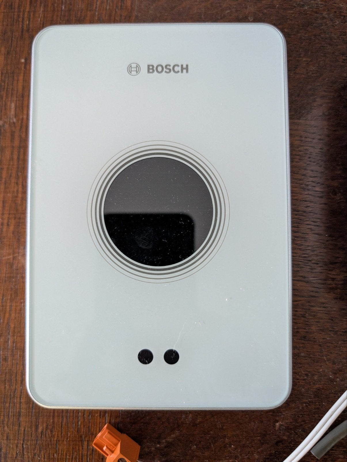Bosch EasyControl CT200 slimme thermostaat + adapter, Ophalen of Verzenden, Slimme thermostaat, Zo goed als nieuw