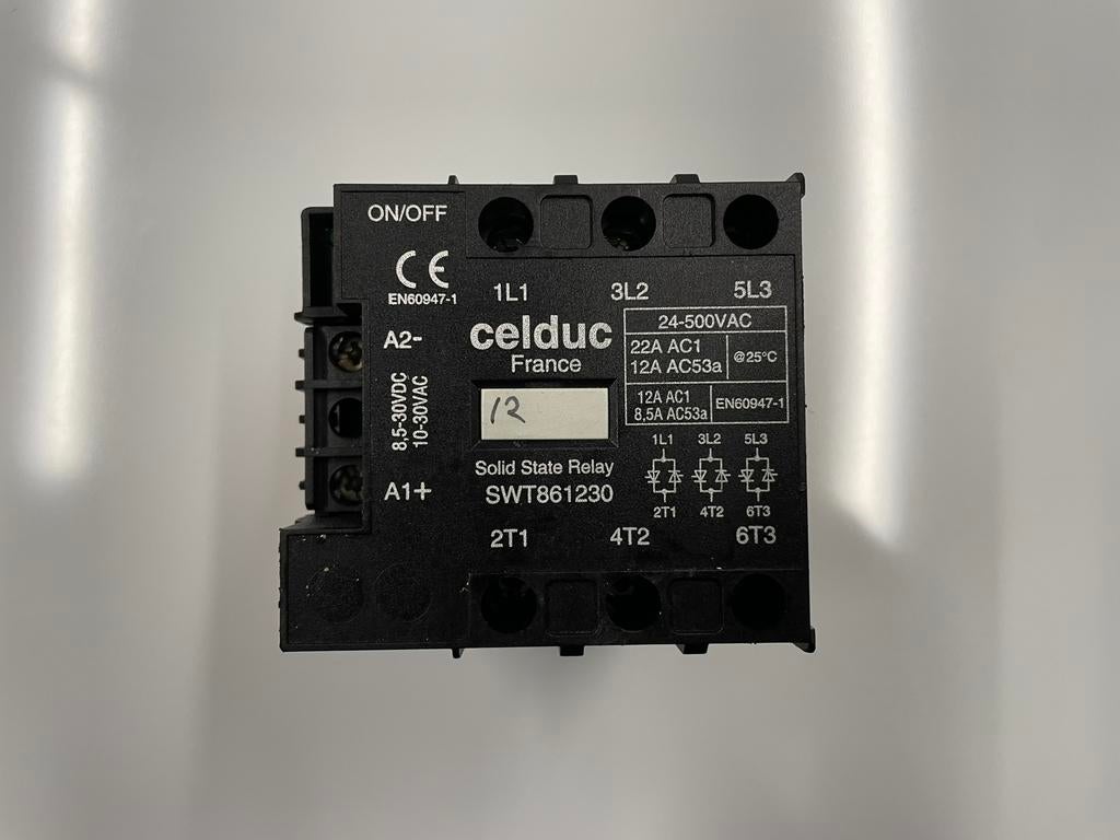 Elduc solid state relais SSR relay vermogensrelais, Ophalen of Verzenden, Gebruikt