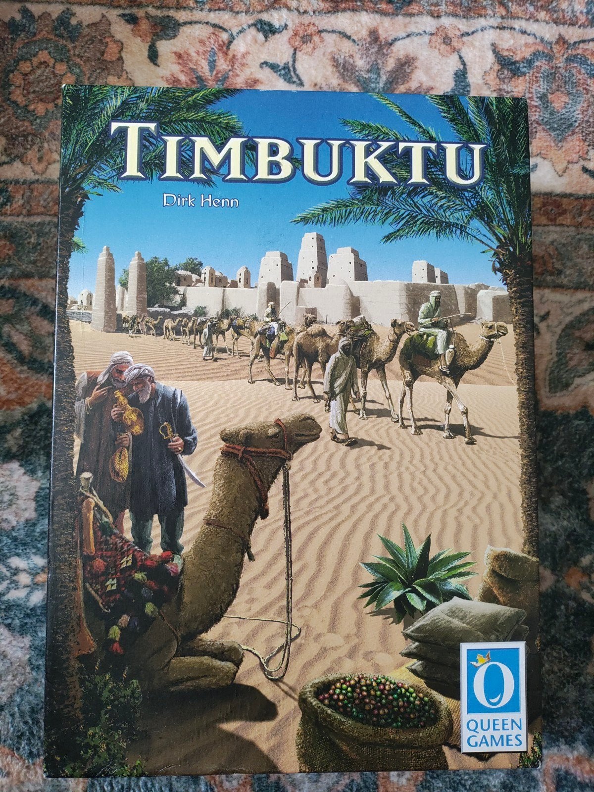 Timbuktu bordspel van Dirk Henn - Queen Games, Hobby en Vrije tijd, Ophalen of Verzenden