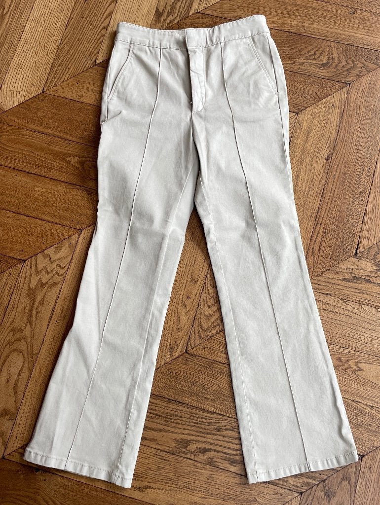 Massimo Dutti straight high waist coated broek  34 nieuw, Massimo Dutti, Nieuw, Ophalen of Verzenden, Maat 34 (XS) of kleiner