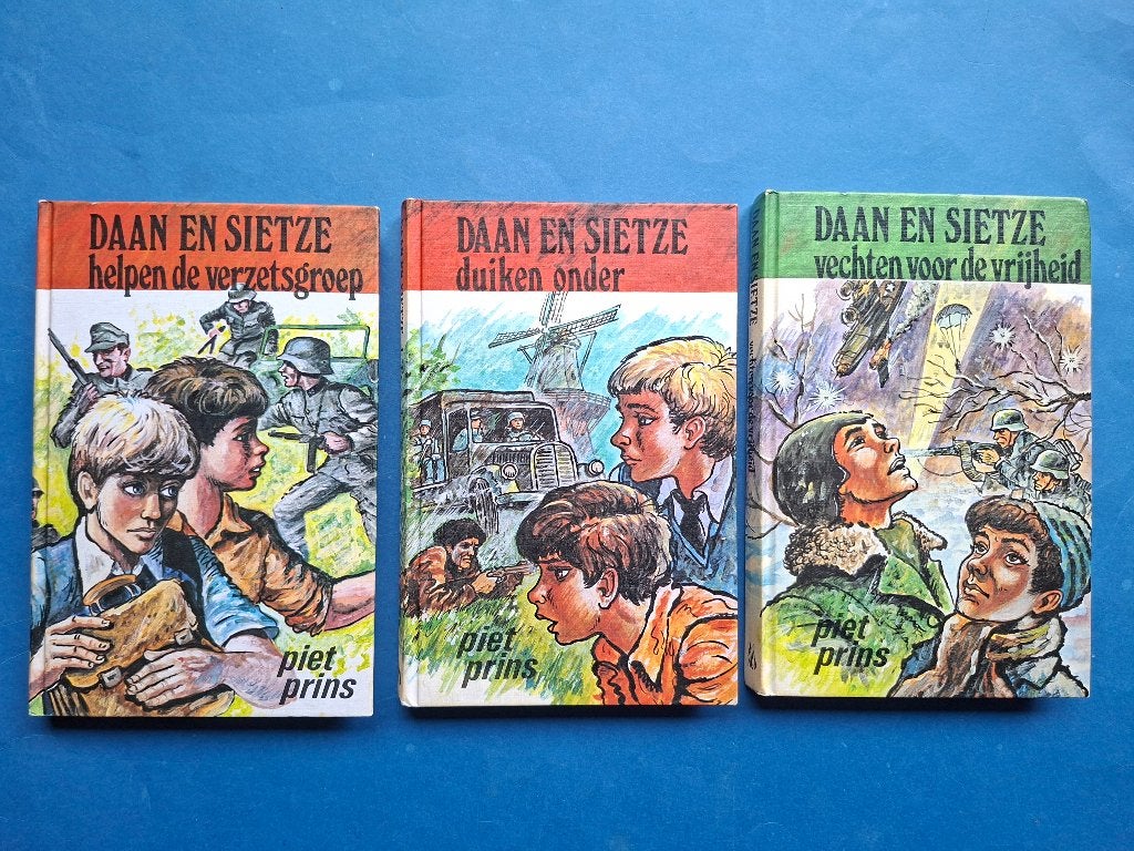 Daan en Sietze compleet 1 t/m 3 * Piet Prins, Boeken, Verzenden, Gelezen