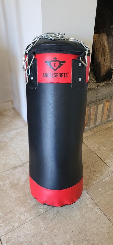 Angelsports Stootzak 10 kg - 65 cm lang, 25 cm diameter, Ophalen, Gebruikt, Bokszak