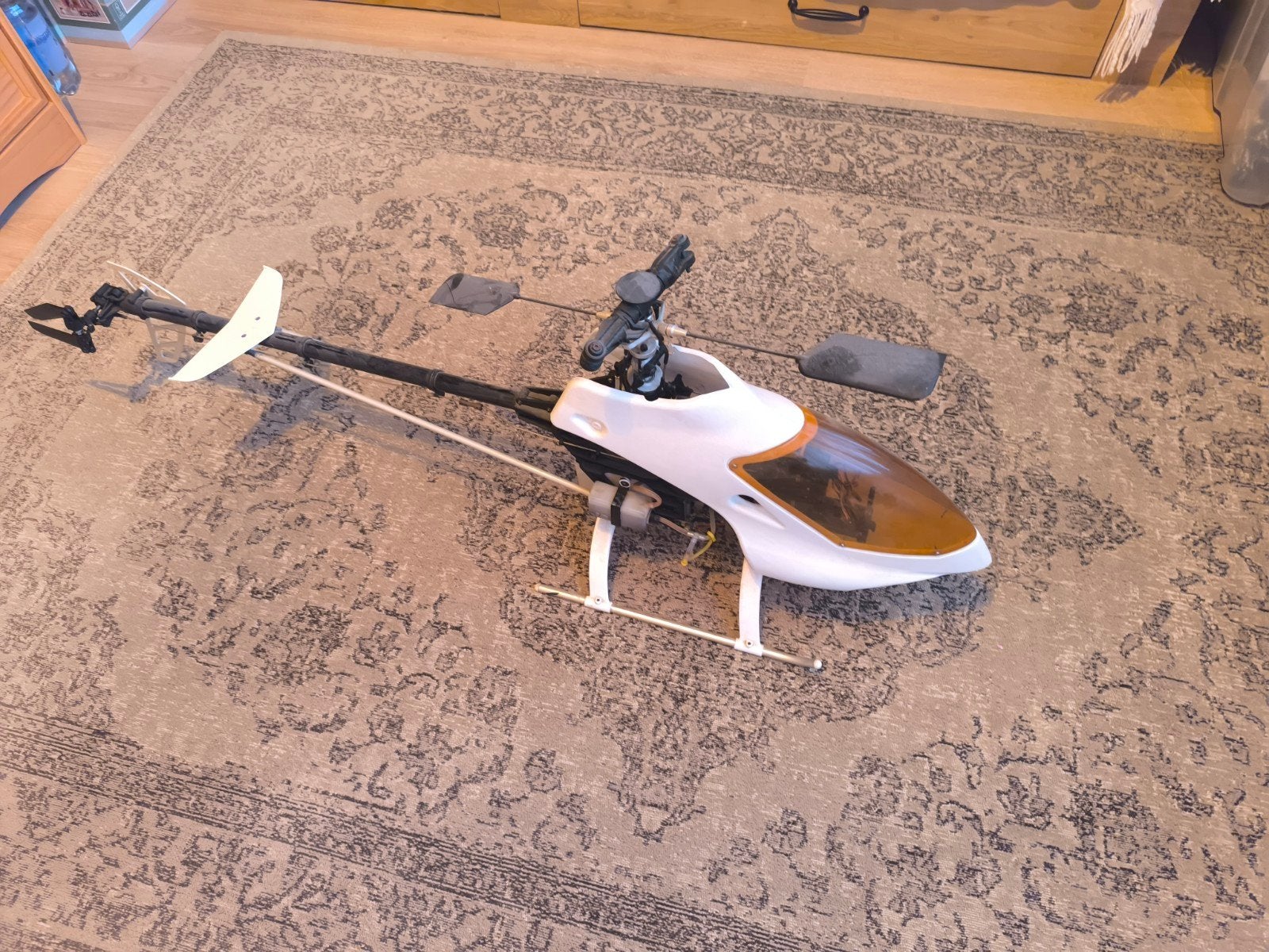 Raptor 90 clone RC Helikopter voor onderdelen of hobbyist, Hobby en Vrije tijd, Modelbouw | Radiografisch | Helikopters en Quadcopters