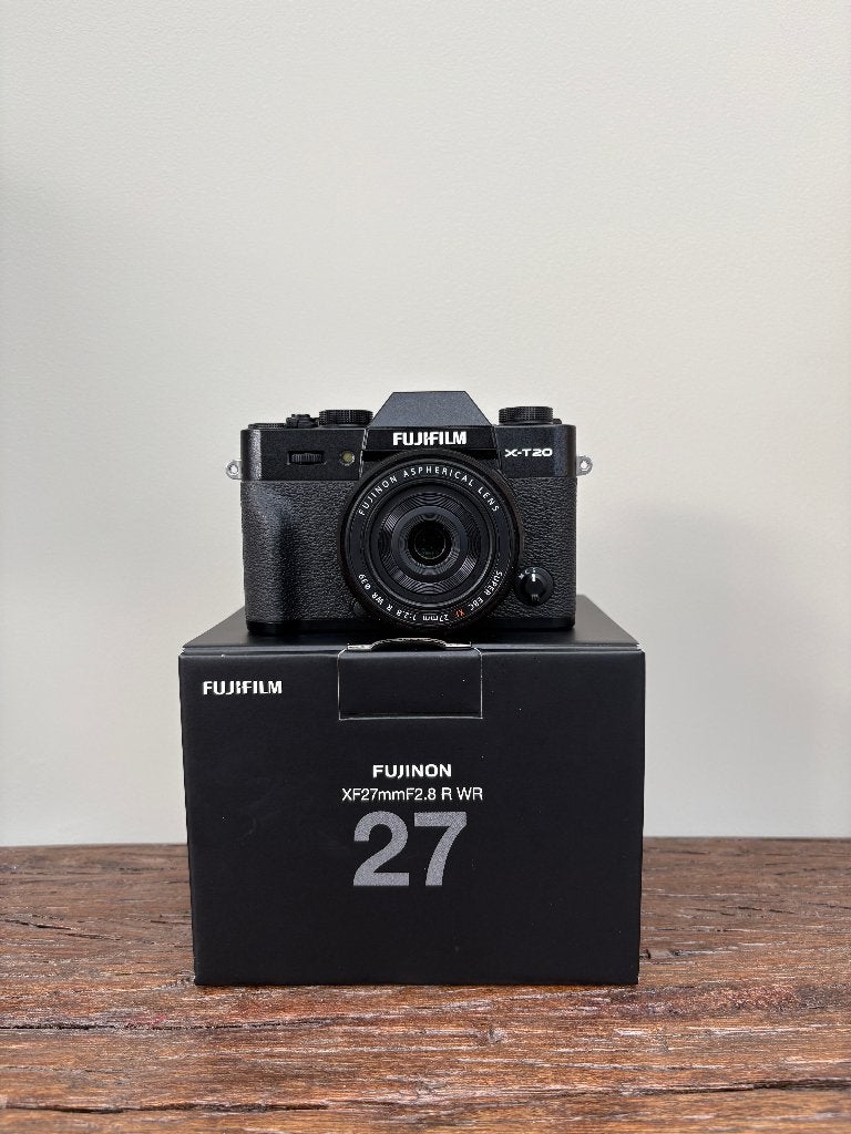 Fujifilm X-T20 | Fujinon XF27mm F2.8 R WR lens | Garantie!, Audio, Tv en Foto, Fotocamera's Digitaal, Lensdop, Ophalen of Verzenden