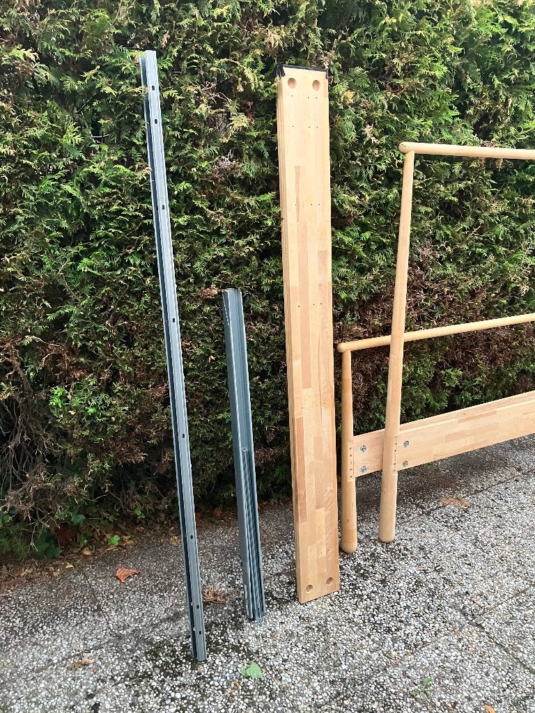 Ikea Gjöra bedframe (140x200), Huis en Inrichting, Ophalen, Gebruikt, Overige kleuren, Tweepersoons