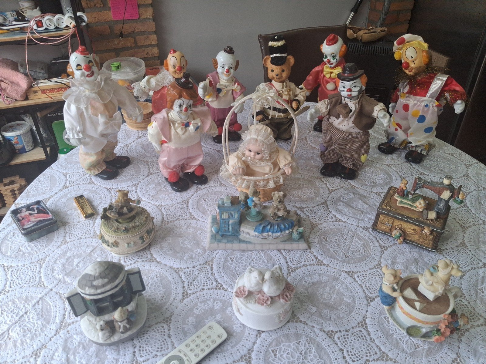 Pipo de Clown Poppen met Muziek - Te Koop, Ophalen of Verzenden, Gebruikt