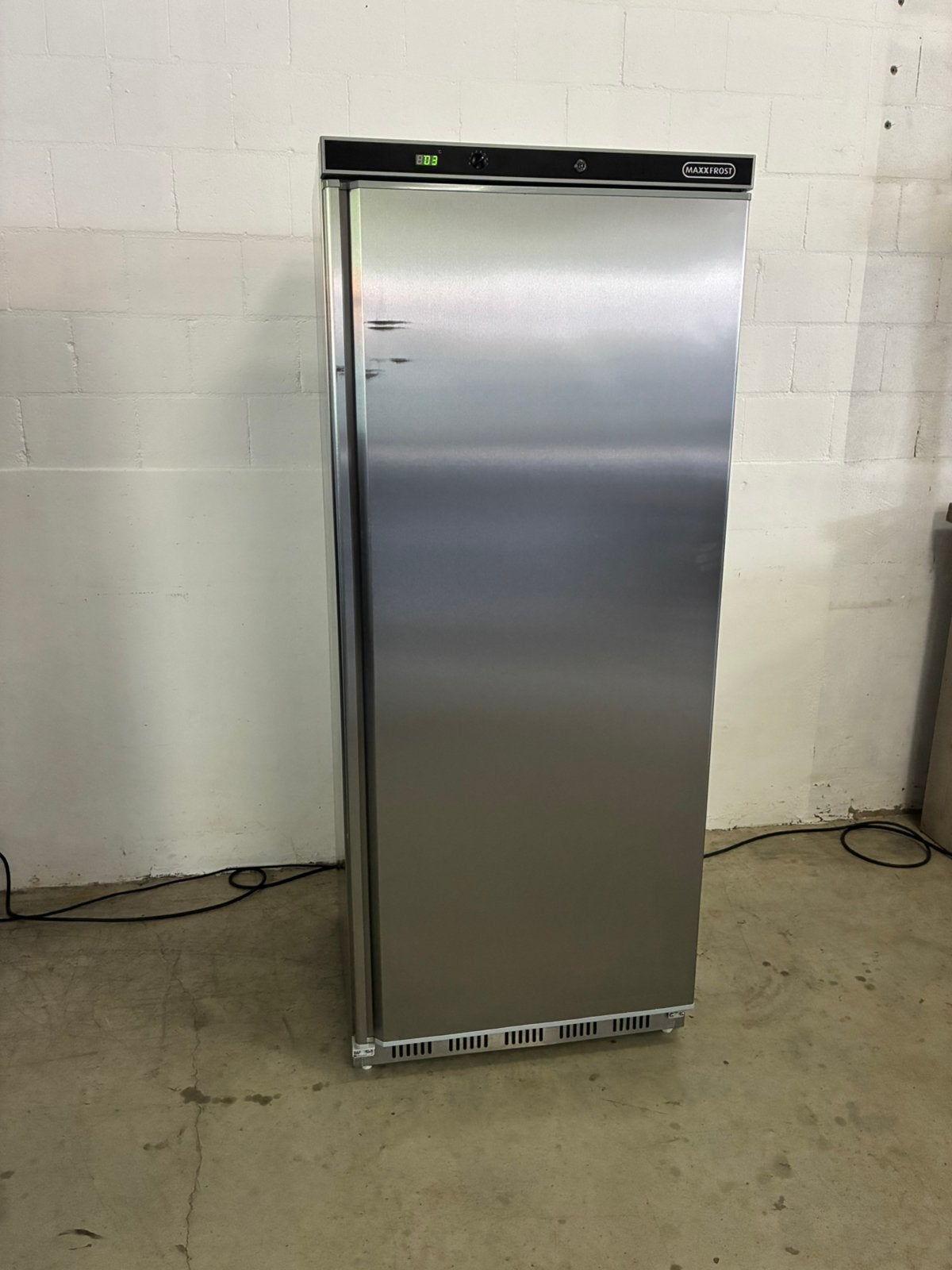 Te koop rvs horeca koelkast enkeldeurs koeling, Ophalen, Zonder vriesvak, 200 liter of meer, 60 cm of meer