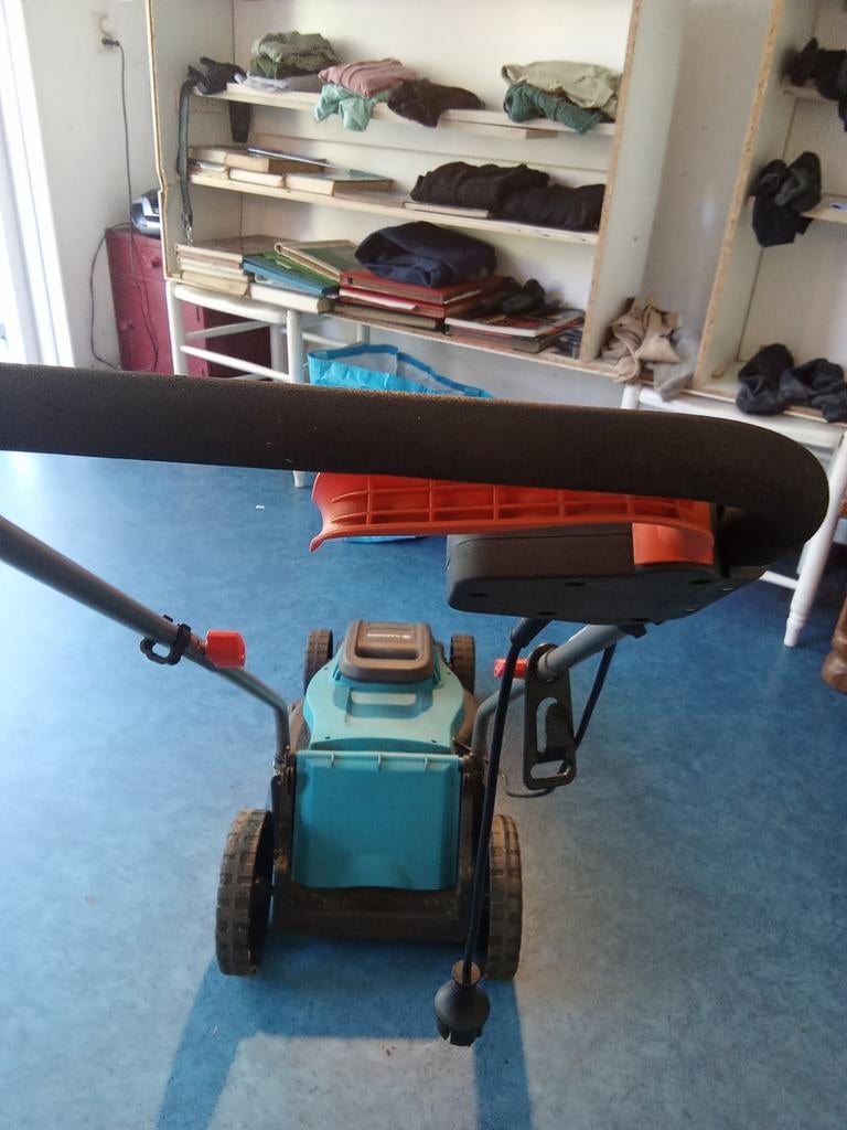 Gardena elektrische grasmaaier, Tuin en Terras, Grasmaaiers, Ophalen of Verzenden, Gebruikt