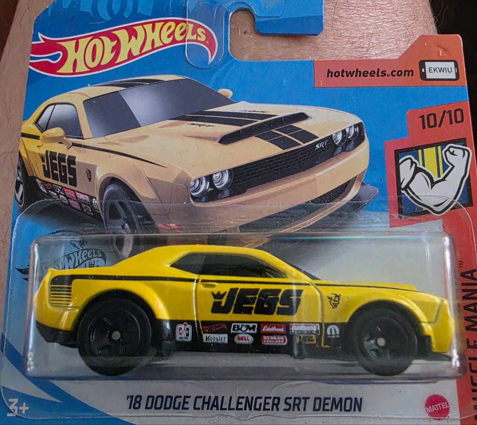 Hot Wheels '18 Dodge Challenger SRT Demon, Ophalen of Verzenden, Nieuw, Auto