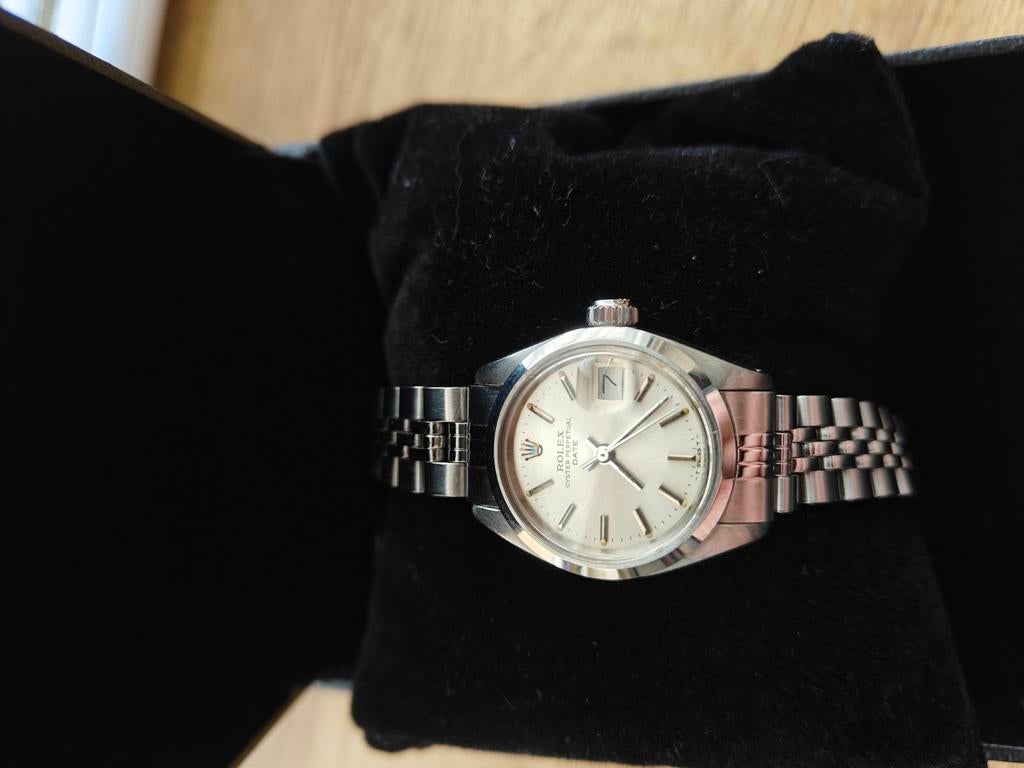 Rolex oyster perpetual date, Rolex, Polshorloge, Ophalen of Verzenden, Zo goed als nieuw