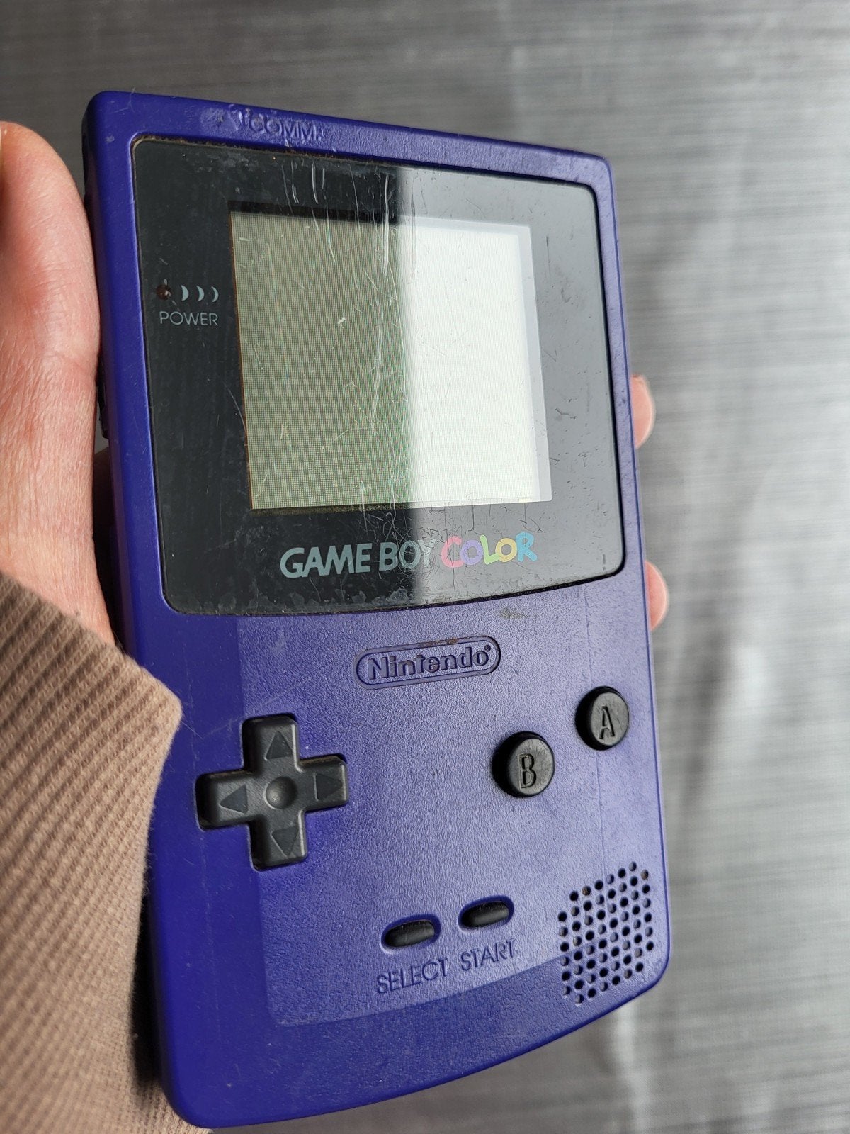 Gameboy color paars, Ophalen of Verzenden, Gebruikt, Game Boy Color