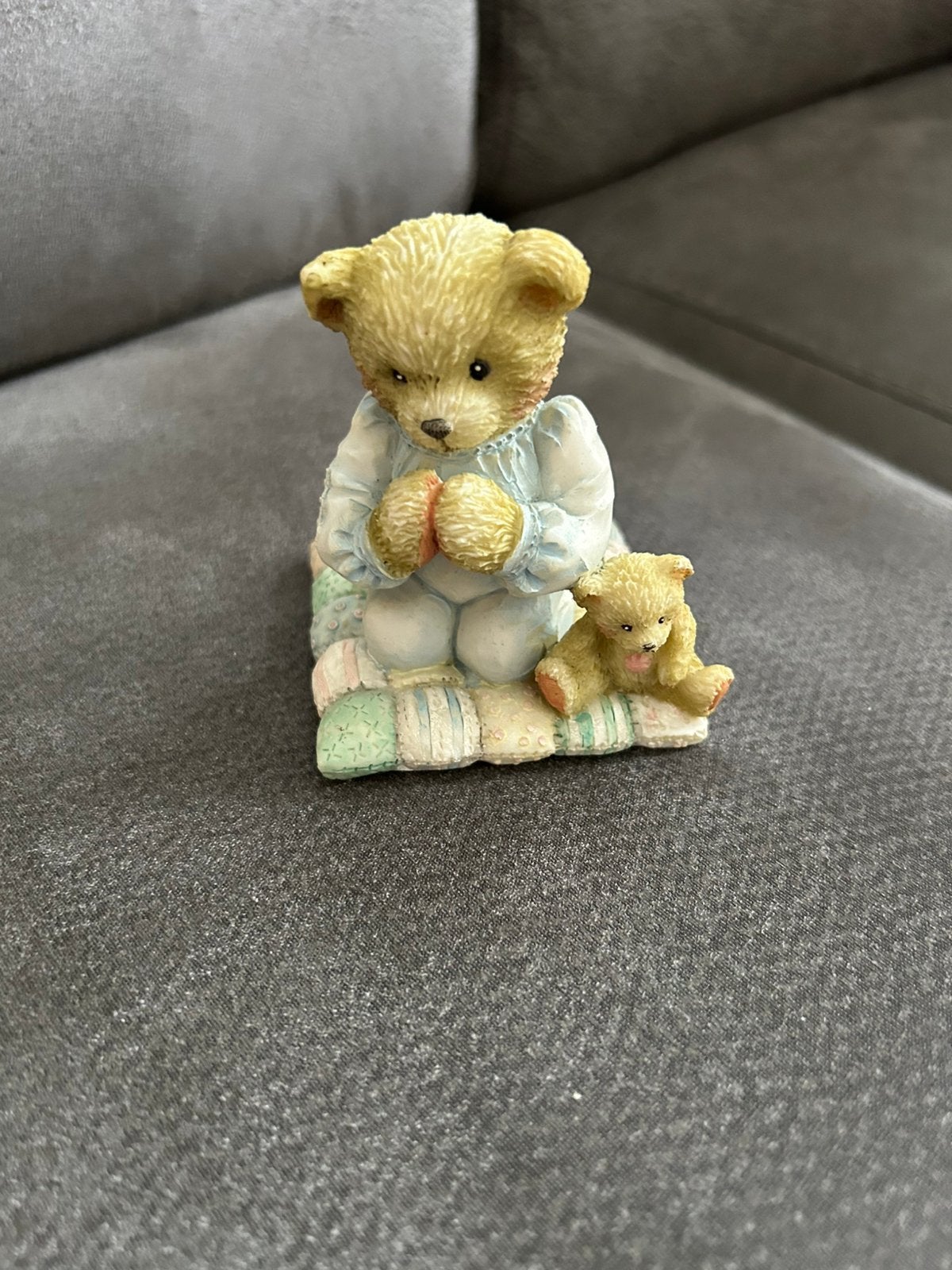 Cherished teddies beeldje “patrick” uit 1992., Verzamelen, Ophalen of Verzenden, Zo goed als nieuw, Beeldje, Cherished Teddies