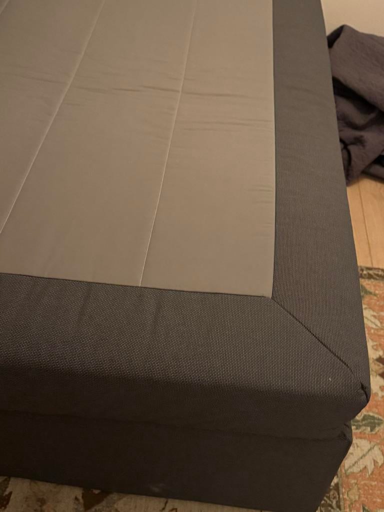 Ikea BLAFJALLET matras 160x200 middelhard + topdekje, Huis en Inrichting, Slaapkamer | Boxsprings, Ophalen, Zo goed als nieuw