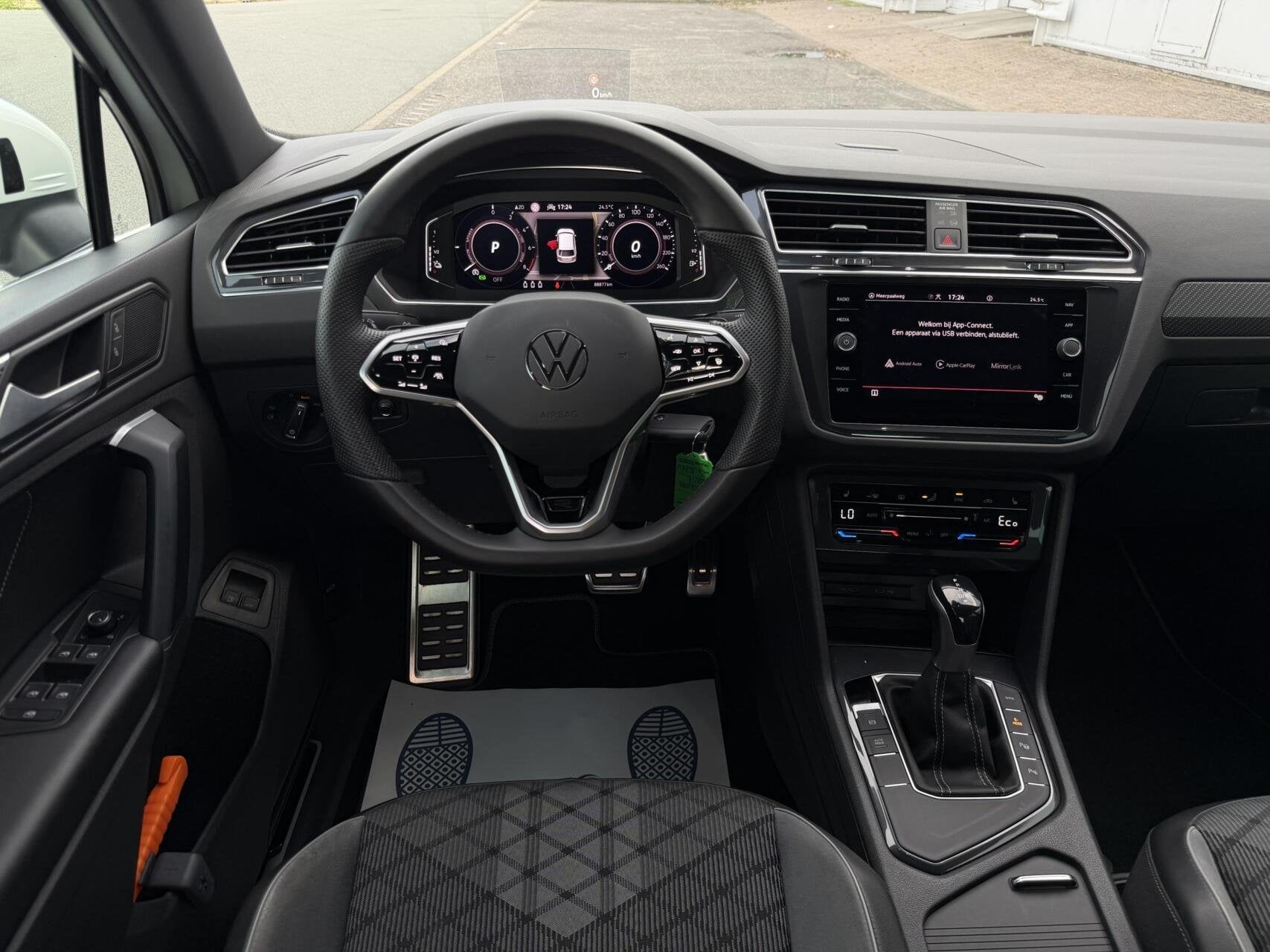 Volkswagen Tiguan 1.4 TSI eHybrid R-Line Business+ - 245PK, Auto's, Euro 6, Wit, Hybride Elektrisch/Benzine, SUV of Terreinwagen