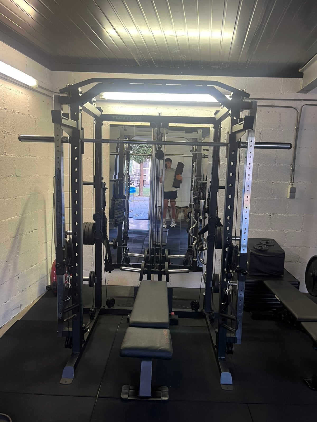 Tunturi SM90 Full Smith Machine – Ultieme Thuisgym, Ophalen, Gebruikt, Rug, Overige typen