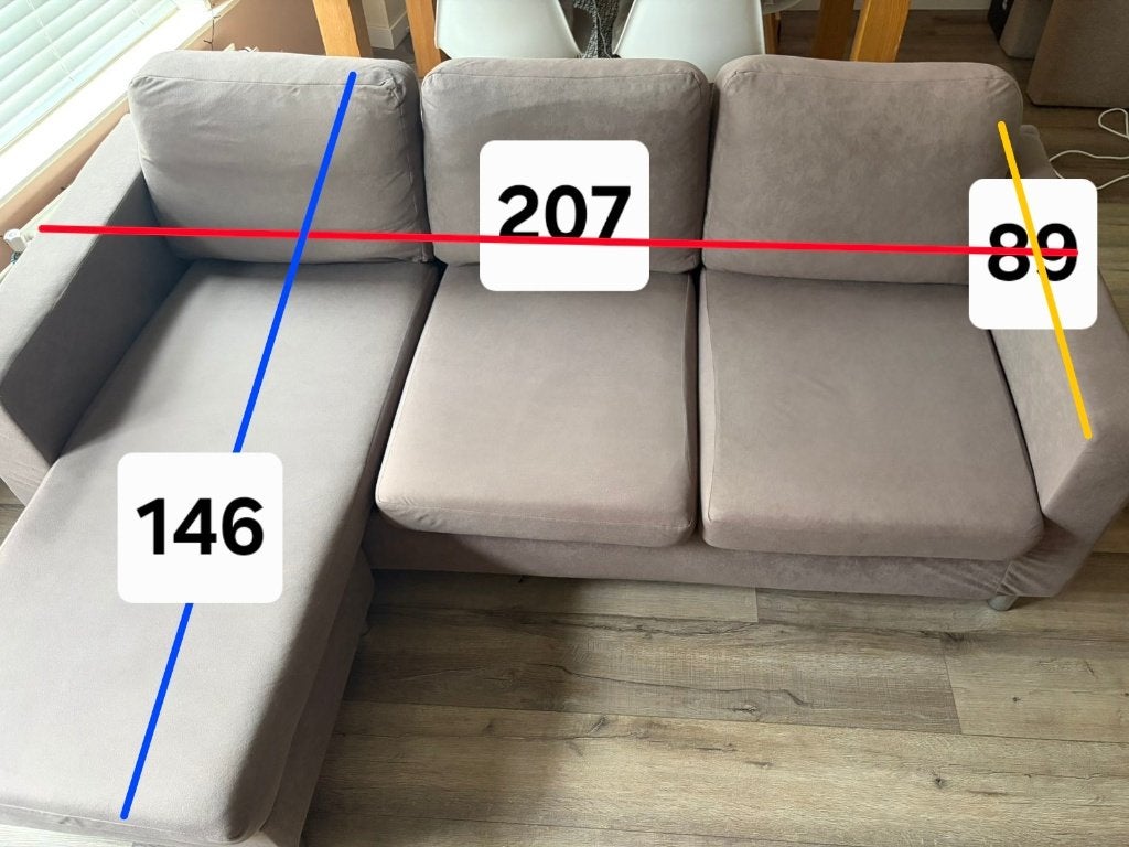 Bank, Ophalen, Gebruikt, 125 tot 150 cm, Hoekbank