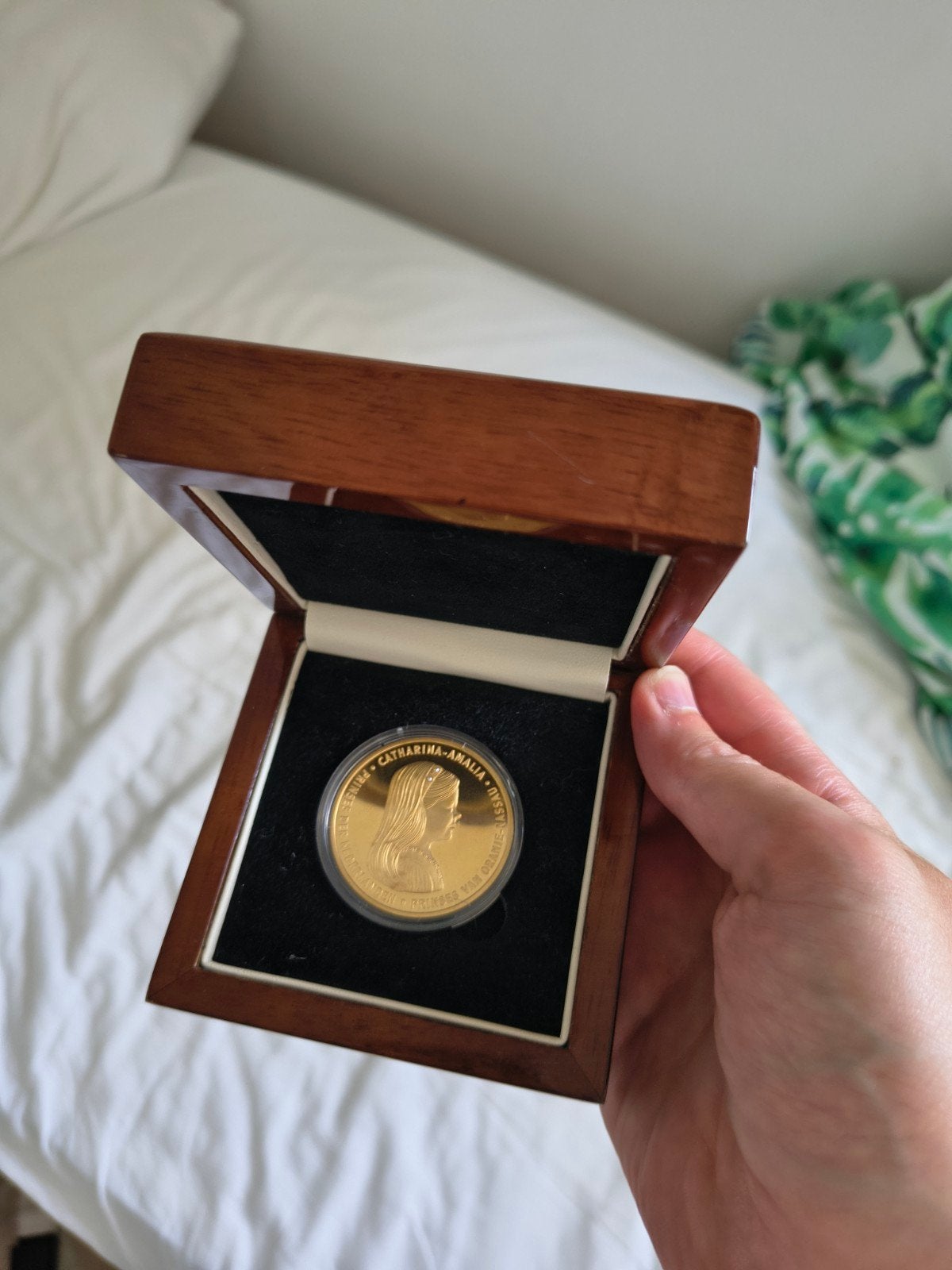prinses van oranje nassau zeldzame munt 
Catharina Amalia, Ophalen, Koningin Beatrix, Overige waardes, Goud