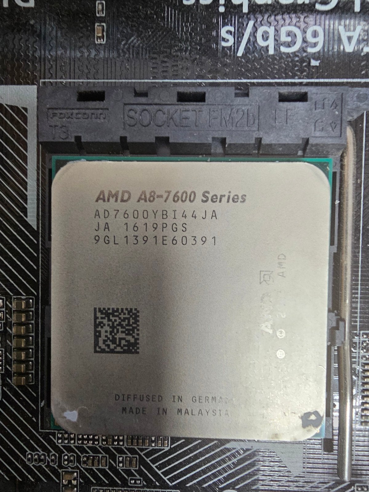 AMD A8-7600 Series Processor Socket FM2+, Computers en Software, Processors, Gebruikt, AMD A8-7600 Series, 4-core, Ophalen of Verzenden