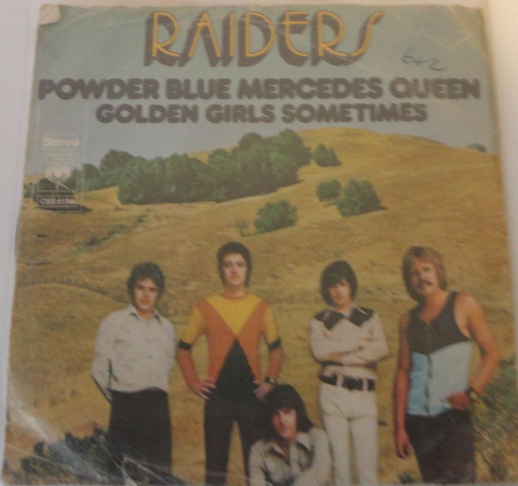 Raiders > Powder Blue Mercedes Queen, Gebruikt, 7 inch, Single, Ophalen of Verzenden