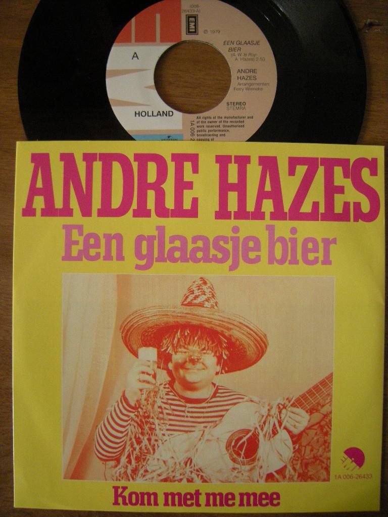 André Hazes (Een Glaasje Bier), Ophalen of Verzenden, Zo goed als nieuw, Overige formaten, Pop