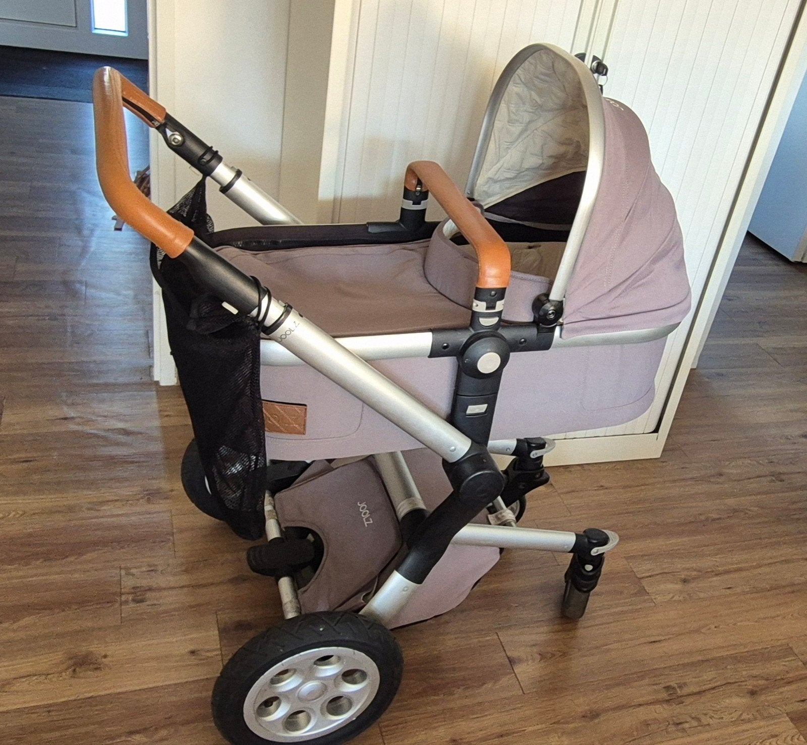 Joolz Day One 2-in-1 Combiwagen met complete accessoires, Kinderen en Baby's, Kinderwagens en Combinaties, Gebruikt, Verstelbare duwstang