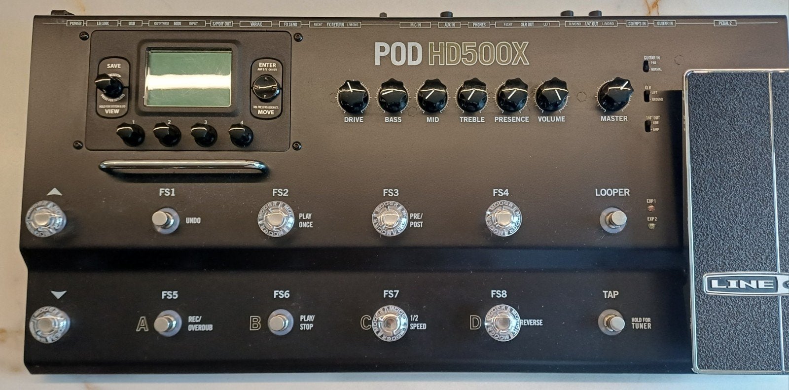 Line6 Pod HD500X Multi-effect Gitaarprocessor, Ophalen of Verzenden, Gebruikt, Multi-effect