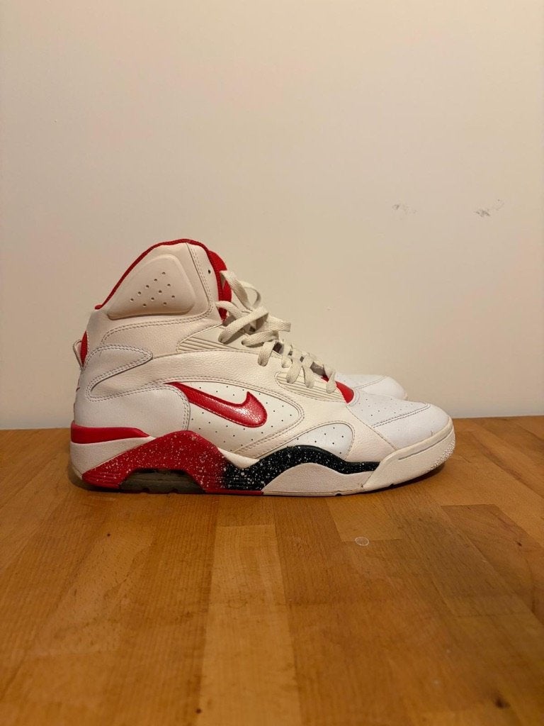 Nike Air Force 180 High maat 45.5, Wit, Nike, Ophalen of Verzenden, Sneakers of Gympen